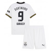 Camiseta Borussia Dortmund Serhou Guirassy #9 Tercera Equipación para niños 2024-25 manga corta (+ pantalones cortos)